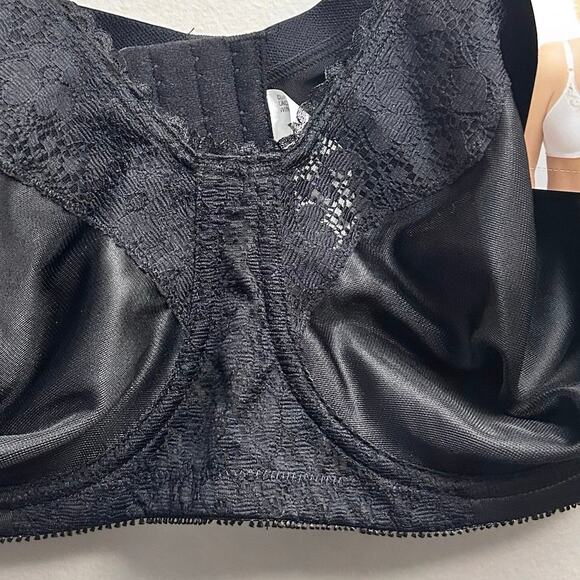 Underscore Unlined Underwire Black Bra 40DD - Picture 7 of 8